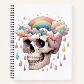 Regenbogen-Träume Notizbuch (Vorderseite)