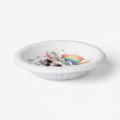 Regenbogen-Träume Papier-Schalen Pappteller (Gewinkelt)