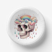 Regenbogen-Träume Papier-Schalen Pappteller (Vorderseite)