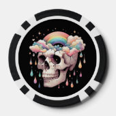 Regenbogen-Träume Poker Chips (Rückseite)