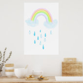 Regenbogen-Träume Poster (Küche)