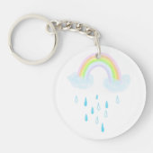 Regenbogen-Träume Schlüsselanhänger (Vorderseite)