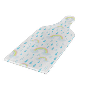 Regenbogen-Träume Schneidebrett