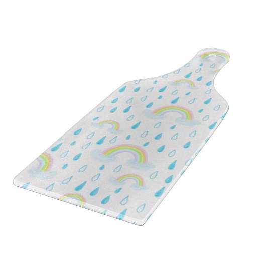 Regenbogen-Träume Schneidebrett (Ecke)