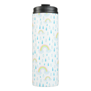 Regenbogen-Träume Thermosbecher
