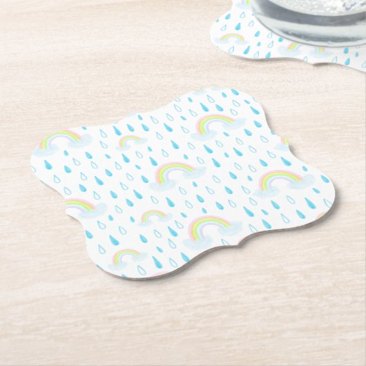 Regenbogen-Träume Untersetzer (angewinkelt)