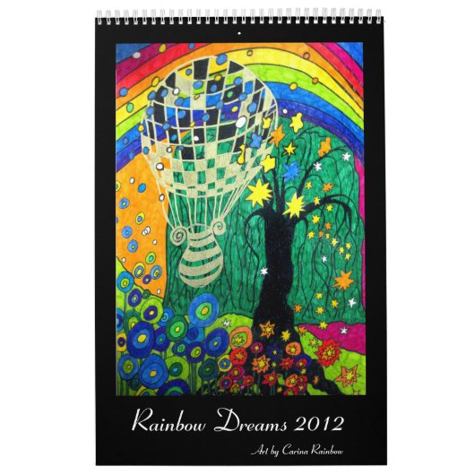 Regenbogen träumt Kalender 2012 (Titelbild)