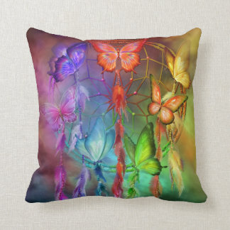 Regenbogen träumt Kunst-Designer-Kissen Kissen