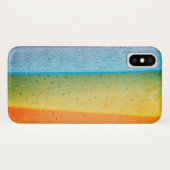 Regenbogen-Tüll mit Strasssteinen Case-Mate iPhone Hülle (Rückseite (Horizontal))