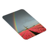 Regenbogen, Tulpen und vertikaler Windmühle-Magnet Magnet (Rechte Seite)