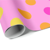 Regenbogen-Tüpfelchen Geschenkpapier (Rolleneckpunkt)