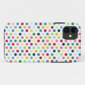 Regenbogen-Tupfen Case-Mate iPhone Hülle (Rückseite (Horizontal))