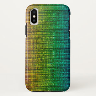 Regenbogen-Tweed-Gewebe-Blick gemustert Case-Mate iPhone Hülle