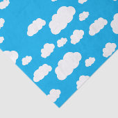 Regenbogen u. Wolken-niedliches 1. Seidenpapier (Ausschnitt)