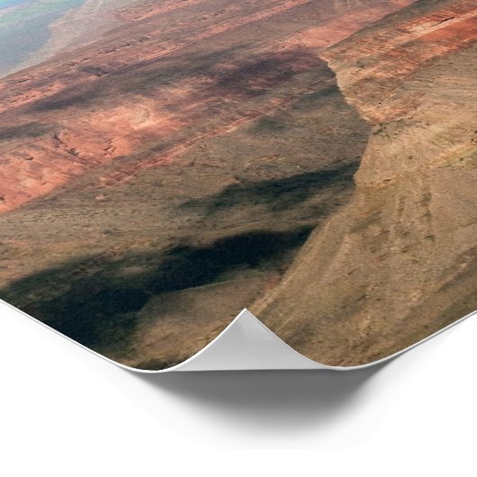 Regenbogen über dem Grand Canyon Poster (Ecke)