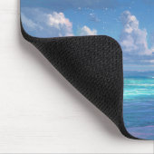 Regenbogen über dem Ozean Mousepad (Ecke)