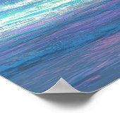 Regenbogen über dem Ozean Poster (Ecke)