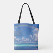 Regenbogen über dem Ozean Tasche (Rückseite)
