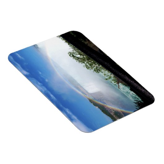 Regenbogen über den Wasserfällen Magnet (Rechte Seite)