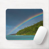 Regenbogen über der Insel, Amerikanisch-Samoa Mousepad (Mit Mouse)