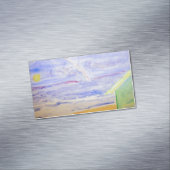 Regenbogen über der OceanBusiness Card Magnetische Visitenkarte (Beispiel)