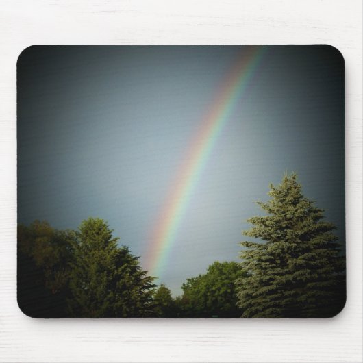 Regenbogen über Evergeen Mousepad (Vorne)