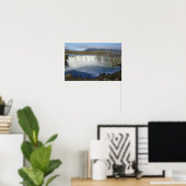 Regenbogen über Godafoss Wasserfall, Island Poster (Heimbüro)