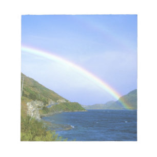 Regenbogen über Hawea Lake, South Island, New Notizblock
