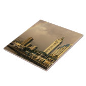 Regenbogen über Honolulu, Hawaii, USA 2 Fliese (Seite)