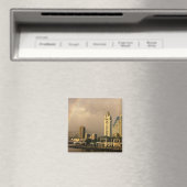 Regenbogen über Honolulu, Hawaii, USA 2 Magnet (In Situ (Geschirrspüler))