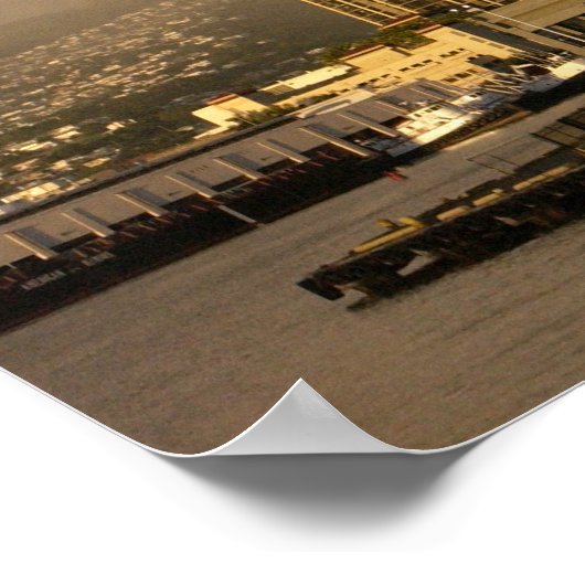 Regenbogen über Honolulu, Hawaii, USA 2 Poster (Ecke)