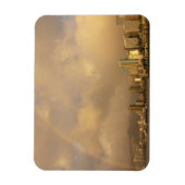 Regenbogen über Honolulu, Hawaii, USA 3 Magnet (Vertikal)