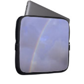 Regenbogen über Honolulu, Hawaii, USA Laptopschutzhülle (Vorne Rechts)