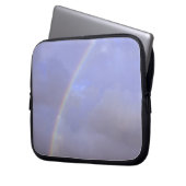 Regenbogen über Honolulu, Hawaii, USA Laptopschutzhülle (Vorderseite Links)