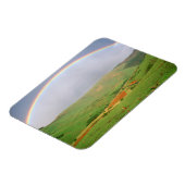 Regenbogen über Hügeln, Eastern Cape, Südafrika Magnet (Linke Seite)