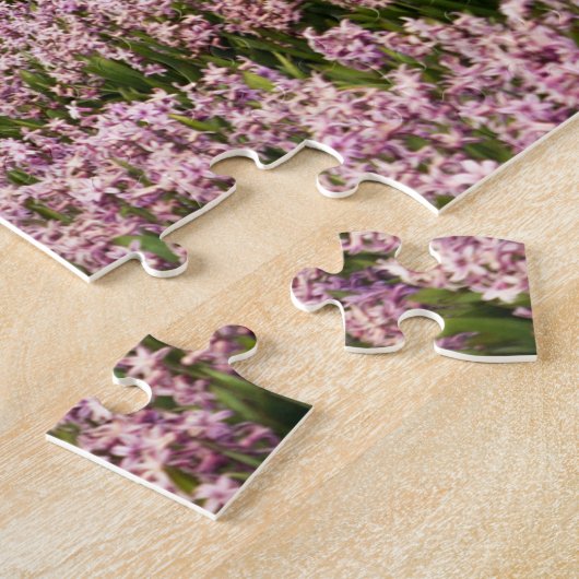 Regenbogen über Hyazinthen und eine Windmühle in Puzzle (Seite)