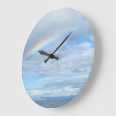 Regenbogen über Insel Große Wanduhr (Winkel)