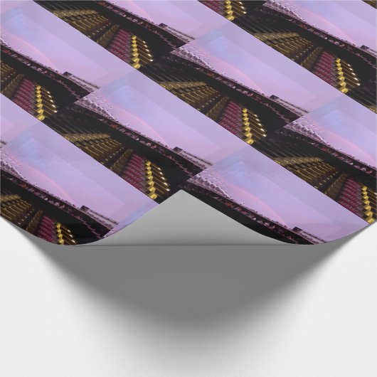 Regenbogen über Lev des Konzertabschnitts 126 Geschenkpapier (Ecke)