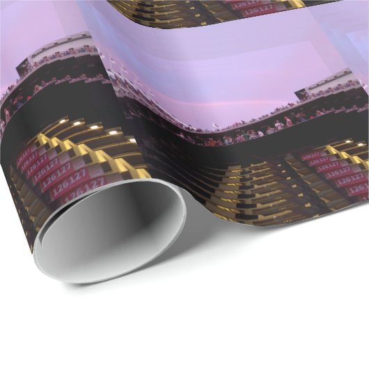 Regenbogen über Lev des Konzertabschnitts 126 Geschenkpapier (Rolleneckpunkt)