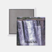 Regenbogen über Victoria Falls - Simbabwe, Afrika Magnet (Vorderseite/Rückseite)