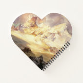 Regenbogen über Yellowstone, Moran 1900 Notizblock (Rückseite)