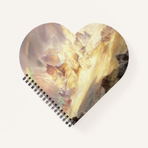 Regenbogen über Yellowstone, Moran 1900 Notizblock