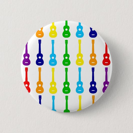 Regenbogen Ukes Button (Vorderseite)