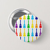 Regenbogen Ukes Button (Vorne & Hinten)