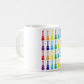 Regenbogen Ukes Kaffeetasse (Vorderseite Links)