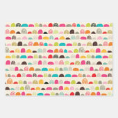 Regenbogen und Abstraktes Muster Geschenkpapier Set (Vorderseite 3)