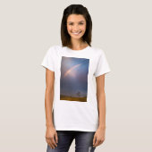 Regenbogen und Baum-Landschaft T-Shirt (Vorne ganz)