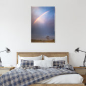 Regenbogen- und Baumlandschaft Leinwanddruck (Insitu (Schlafzimmer))