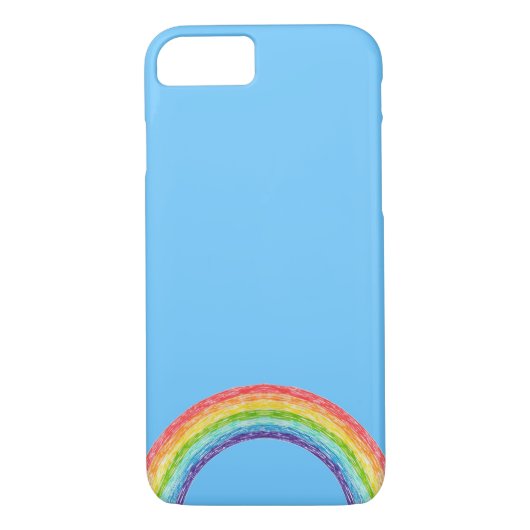 Regenbogen und blauer Himmel Case-Mate iPhone Hülle (Rückseite)