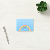 Regenbogen und blauer Himmel Post-it Klebezettel (Büro)